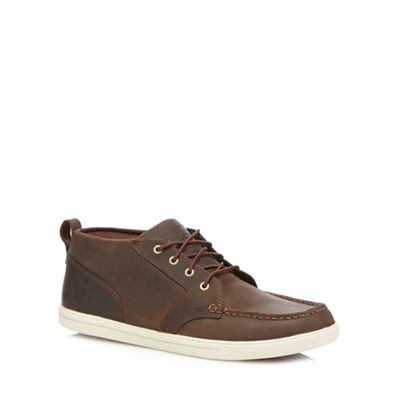 Dark brown 'Fulk' lace up shoes